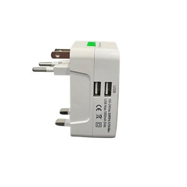 Adaptador de viaje personalizable con logo