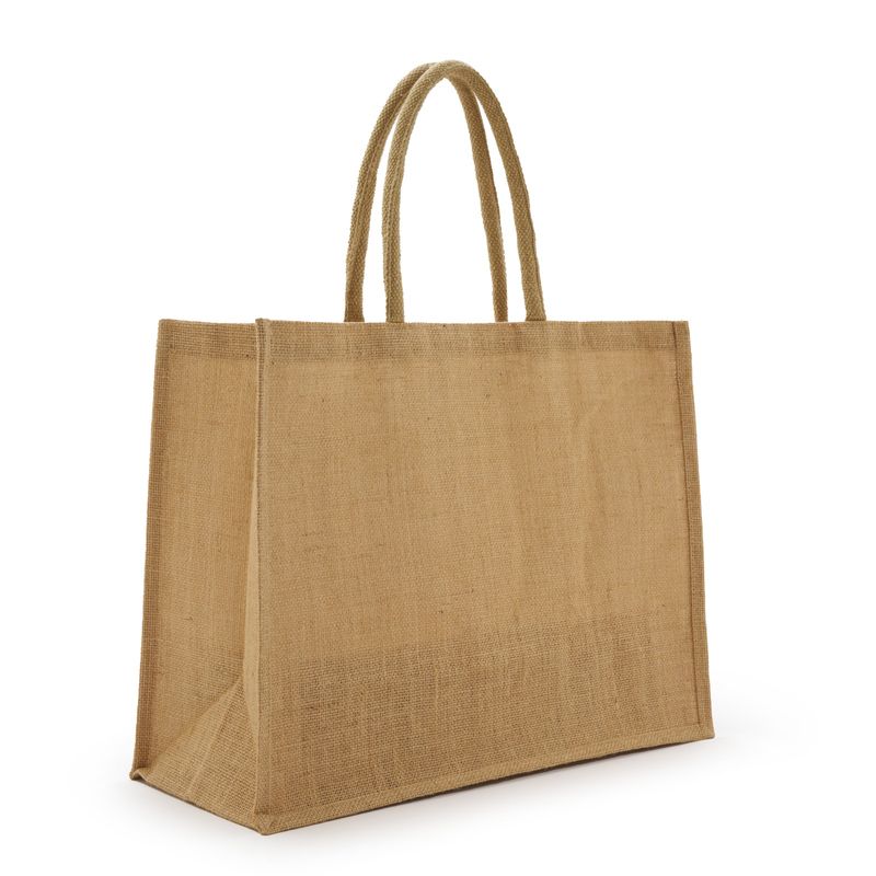 Bolsa de yute personalizable con logo