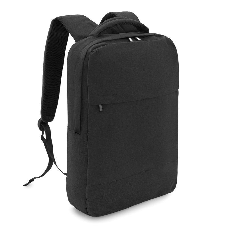Mochila ejecutiva negra personalizable con logo