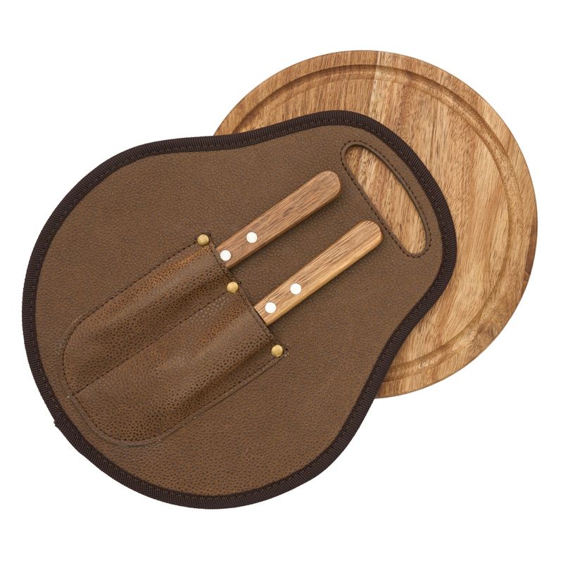 Set de tabla y cuchillos personalizable con logo