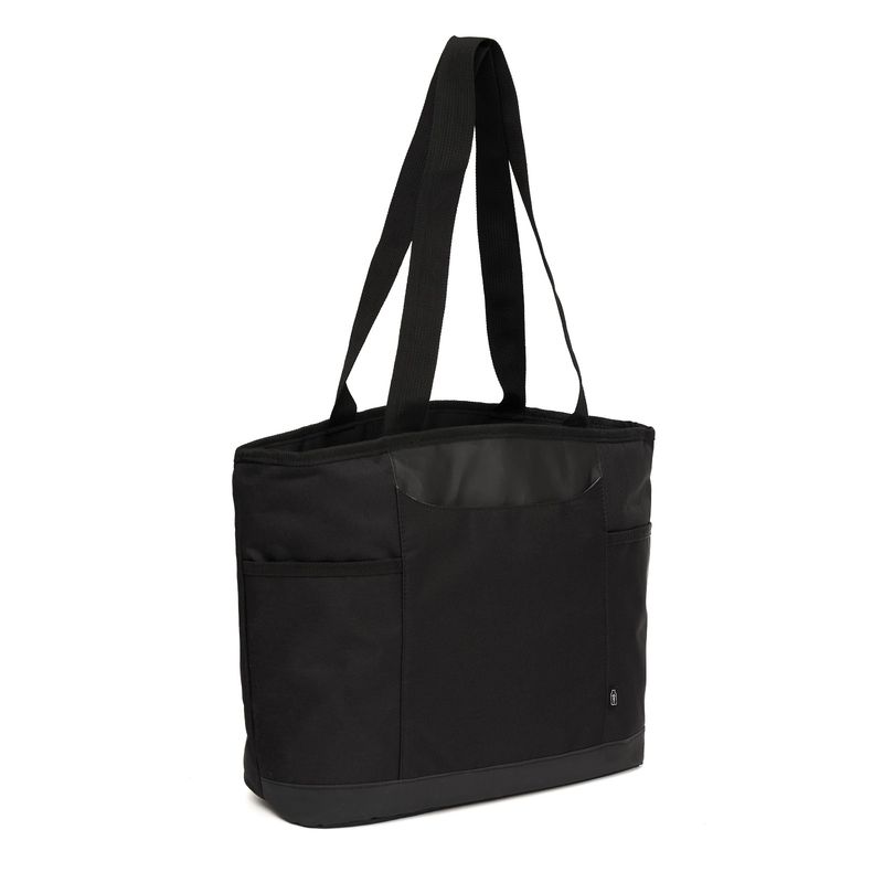 Tote negro personalizable con logo